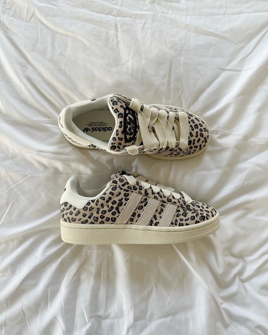 Adidas Campus 00s Cream Leopard sneakers