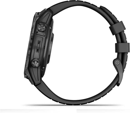 Garmin epix Pro , Glass, Silver, Whitestone