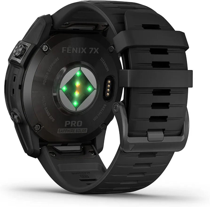 Garmin fēnix 7X Pro Solar, 51mm GPS smartwatch, Black