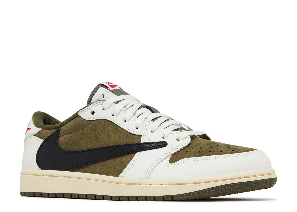 Nike Air Jordan 1 Low Retro OG SP Travis Scott Medium Olive