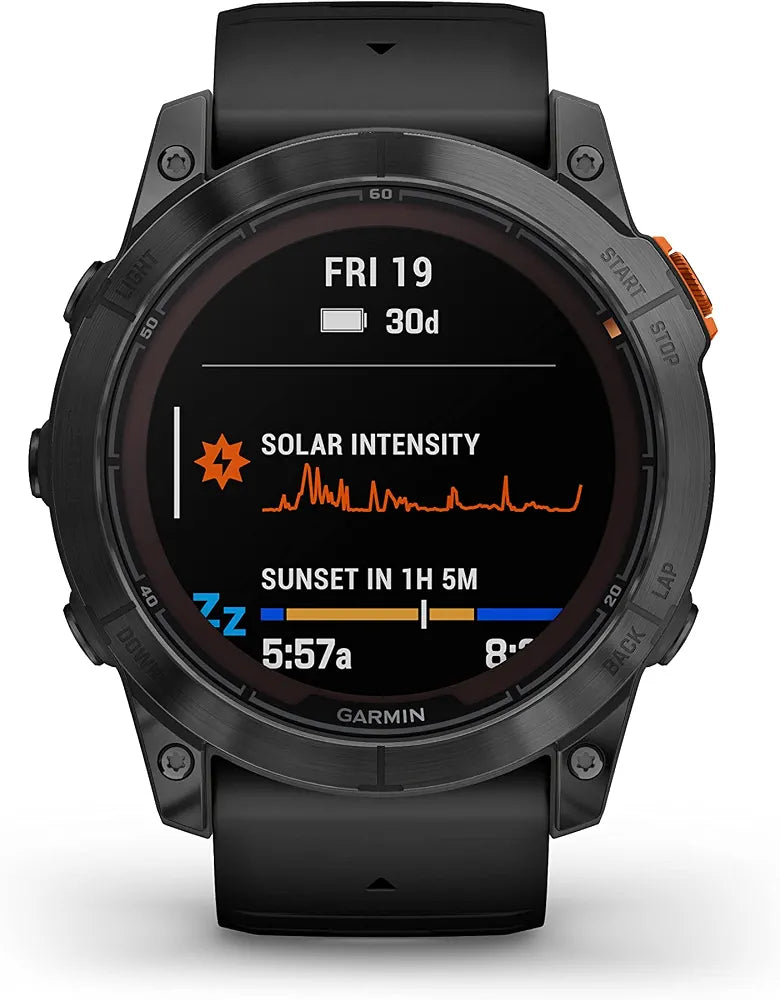 Garmin fēnix 7X Pro Solar, 51mm GPS smartwatch, Black
