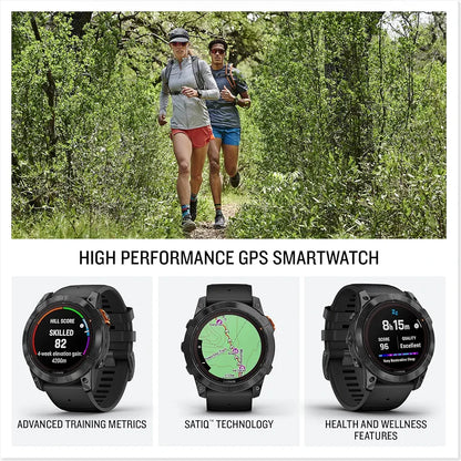 Garmin fēnix 7X Pro Solar, 51mm GPS smartwatch, Black
